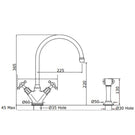 perrin--rowe-minoan-cross-handle-bronze-sink-mixer-tap--rinse-4365bz-