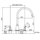 perrin--rowe-athenian-dual-lever-satin-brass-sink-mixer-tap---4371sbwpc-