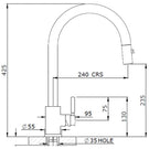 perrin--rowe-juliet-pewter-monobloc-pullout-rinse-kitchen-sink-mixer-tap-4044pf-