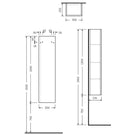 rak-joy-grey-elm-wall-hung-300mm-tall-storage-unit---joyts120egy-