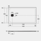 rak-feeling-solid-white-rectangular-shower-tray-1400mmx800mm---rfst080140s500-