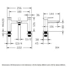 rak-summit-chrome-twin-lever-bath-shower-mixer-tap-head--hose---raksum3005-