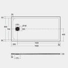 rak-feeling-solid-cappuccino-rectangular-shower-tray-1600mmx800mm-rfst080160s514-