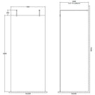 hudson-reed-black-wetroom-shower-screen--support-arms-900mm-bgpaf090-