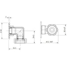 hudson-reed-chrome-back-to-wall-shower-elbow---vqe001-