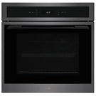 caple-60cm-sense-black-glass-gunmetal-electric-soft-close-single-oven-c2106gm-