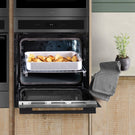caple-60cm-sense-electric-pyrolytic-black-glass-gunmetal-single-oven-c2403gm-