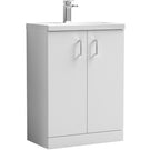 Nuie Arno Gloss White Bathroom Suite Set