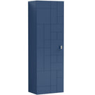 nuie-blocks-satin-blue-400mm-wall-hung-single-door-tall-unit---mof361a-