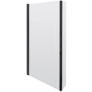 nuie-pacific-matt-black-square-bath-screen-with-fixed-return---nsbs7bp-
