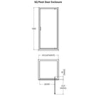nuie-pacific-matt-black-profile-pivot-shower-door-760mm---sqpd76bp-