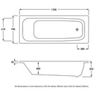rak-orient-alpine-white-single-ended-rectangular-bath-1700x750mm---noribath-