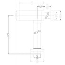 rak-chrome-square-faucet-bottle-trap-with-320mm-tube---raksbtp001-