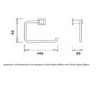 rak-cubis-black-toilet-roll-holder---rakcub9901b-