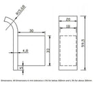 rak-moon-black-robe-hook---rakmoo9909b-