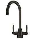 caple-avel-black-steel-twin-lever-tap-ave2bs-