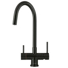 caple-vapos2-3in1-black-twin-lever-steel-hot-water-tap-vap23in1bs-
