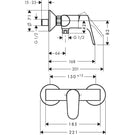 hansgrohe-focus-chrome-single-lever-manual-shower-mixer-valve-