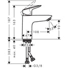 hansgrohe-logis-chrome-single-lever-basin-mixer-tap-100-with-push-open-waste-