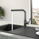 villeroy--boch-steel-shower-anthracite-stainless-steel-pullout-kitchen-sink-tap-