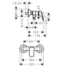 hansgrohe-logis-chrome-single-lever-exposed-manual-shower-mixer-valve-