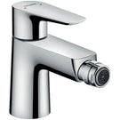 hansgrohe-talis-e-chrome-single-lever-bidet-mixer-tap-with-push-open-waste-