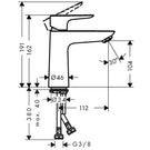 hansgrohe-talis-e-brushed-black-chrome-basin-mixer-tap-110-coolstart-without-waste-