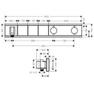 hansgrohe-rainselect-whitechrome-concealed-3-outlets-thermostatic-mixer-valve-