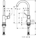 hansgrohe-talis-chrome-basin-mixer-tap-210-with-fixed-spout--push-open-waste-