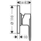 hansgrohe-vernis-blend-matt-black-concealed-single-lever-shower-mixer-valve-