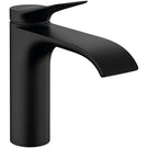 hansgrohe-vivenis-matt-black-single-lever-basin-mixer-tap-110-with-pop-up-waste-