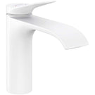 hansgrohe-vivenis-matt-white-single-lever-basin-mixer-tap-110-with-pop-up-waste-