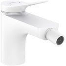 hansgrohe-vivenis-matt-white-single-lever-bidet-mixer-tap-with-pop-up-waste-
