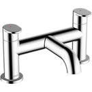 hansgrohe-vernis-blend-chrome-twin-lever-2-hole-rim-mounted-bath-mixer-tap-
