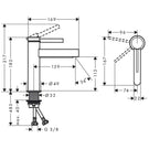 hansgrohe-finoris-matt-black-basin-mixer-tap-110-coolstart-with-push-open-waste-
