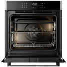 cda-black-thirteen-function-pyrolytic-single-oven-with-touch-control-panel-sl550bl-
