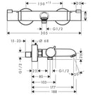 hansgrohe-ecostat-brushed-bronze-comfort-exposed-thermostatic-bath-mixer-tap-