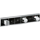 hansgrohe-rainselect-blackchrome-concealed-2-outlets-thermostatic-mixer-valve-