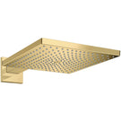 hansgrohe-raindance-e-polished-gold-optic-300-1jet-overhead-shower--shower-arm-