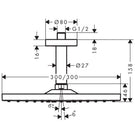 hansgrohe-raindance-e-chrome-300-1jet-overhead-shower-with-ceiling-connector-