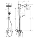 hansgrohe-crometta-e-chrome-shower-set-240-1jet-with-manual-shower-mixer-