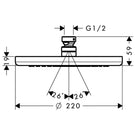hansgrohe-croma-overhead-shower-220-1jet-