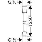 hansgrohe-isiflex-chrome-shower-hose-125cm-