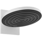 hansgrohe-pulsify-matt-white-260-2jet-overhead-shower-with-wall-connector-