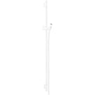 hansgrohe-unica-matt-white-shower-rail-s-puro-90cm-with-shower-hose-