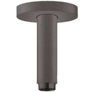 hansgrohe-100mm-brushed-black-chrome-ceiling-connector-s-for-shower-heads-
