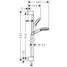 hansgrohe-crometta-whitechrome-shower-set-100-vario-ecosmart-9-lmin-rail-90cm-