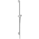 hansgrohe-unica-chrome-pulsify-90cm-shower-bar-with-push-slider-and-shower-hose-