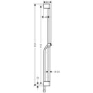hansgrohe-unica-chrome-pulsify-90cm-shower-bar-with-push-slider-and-shower-hose-