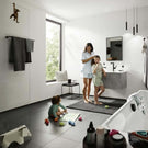 hansgrohe-addstoris-matt-black-double-bath-towel-rail-